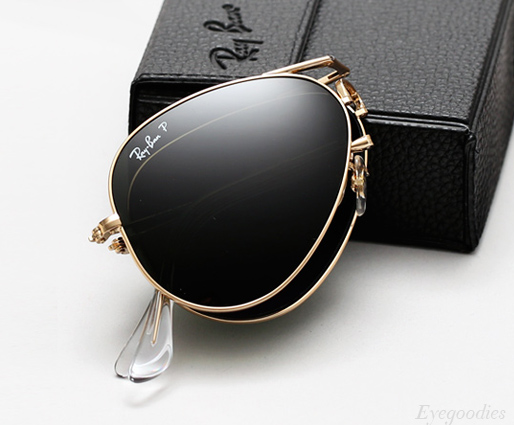 Ray Ban RB 3479 Folding Aviator sunglasses