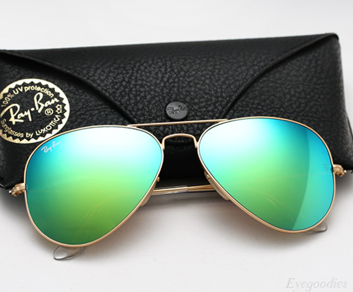 Ray Ban Aviator Colored Mirror sunglasses