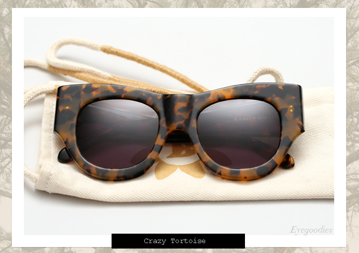 Karen Walker Faithful sunglasses - Tortoise