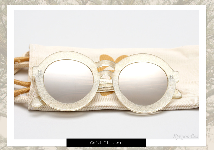 Karen Walker Joyous sunglasses - Gold Glitter