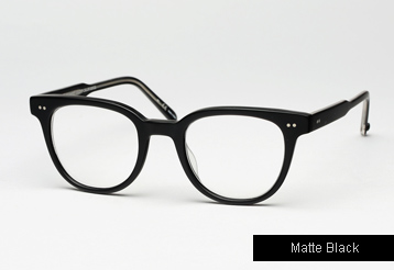 Garrett Leight Angelus eyeglasses - Matte Black