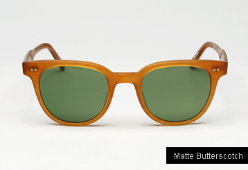 Garrett Leight Angelus sunglasses - Matte Butterscotch