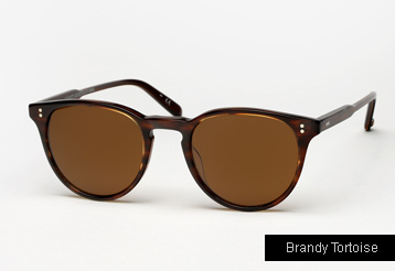 Garrett Leight Milwood sunglasses - Brandy Tortoise