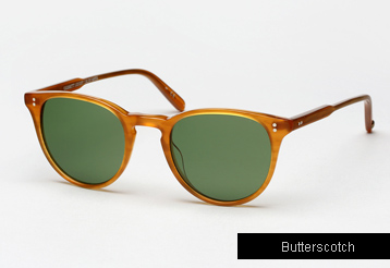 Garrett Leight Milwood sunglasses - Butterscotch