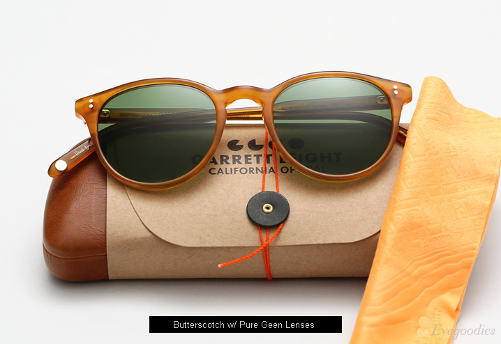Garrett Leight Milwood sunglasses - Butterscotch