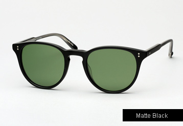 Garrett Leight Milwood sunglasses - Matte Black