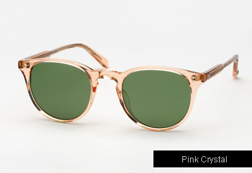 Garrett Leight Milwood sunglasses - Pink Crystal