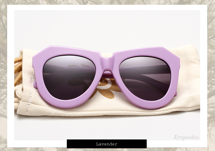 Karen Walker One Worship sunglasses - Lavender