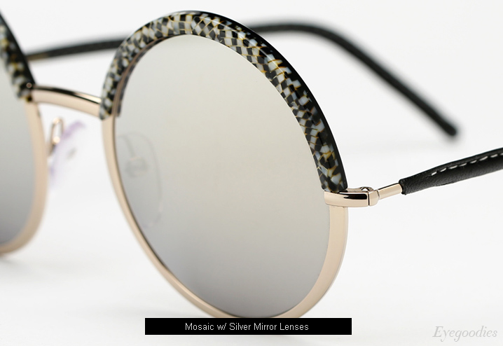 Cutler and Gross 1070 sunglasses - Mosaic