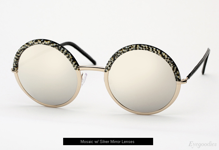 Cutler and Gross 1070 sunglasses - Mosaic