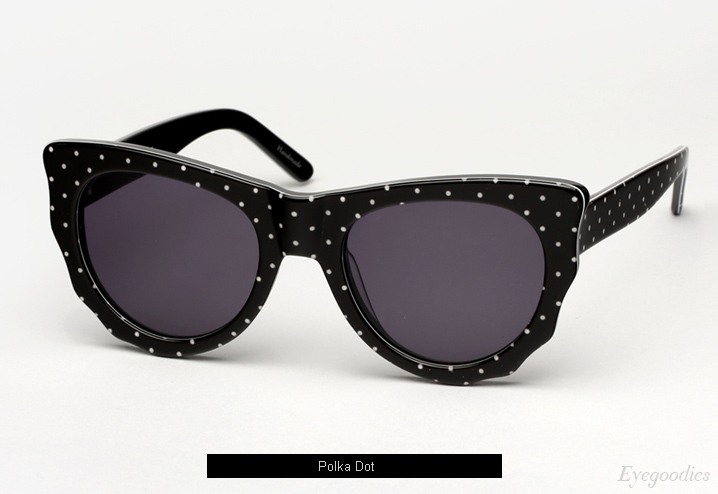 Ksubi Batcat sunglasses - Polka Dot