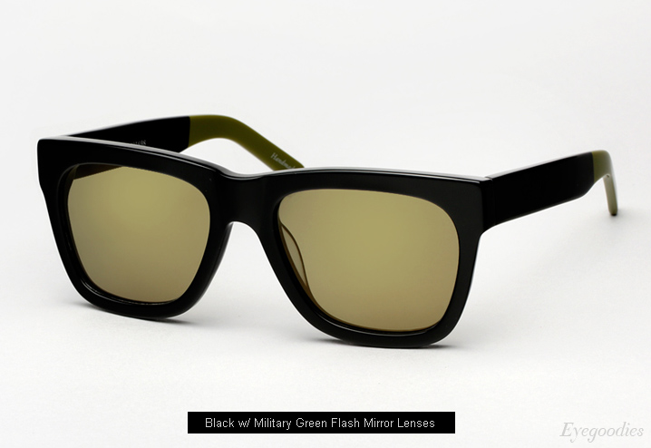 Ksubi Ara sunglasses - Black / Green