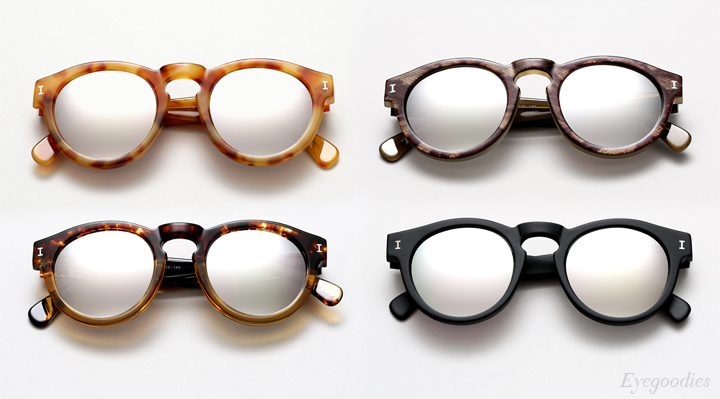 Illesteva Sunglasses Summer 2014 | Mercury Mirror Lenses