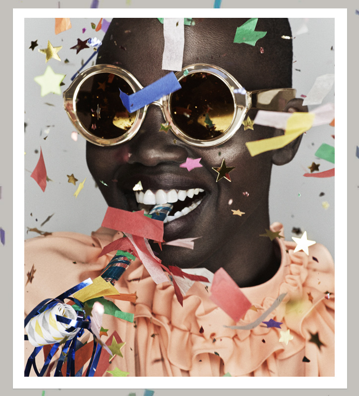 Karen Walker X-Ray Vision Celebrate sunglasses