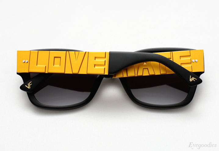 Vintage Frames Company Dice Love Hate Sunglasses