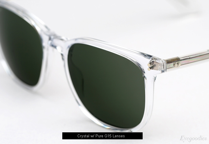 Garrett Leight Bentley sunglasses - Crystal