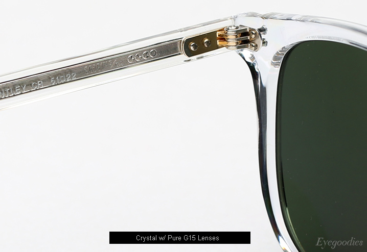Garrett Leight Bentley sunglasses - Crystal