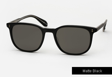 Garrett Leight Bentley sunglasses - Matte Black