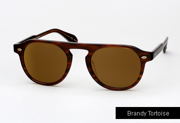 Garrett Leight Harding sunglasses - Brandy Tortoise