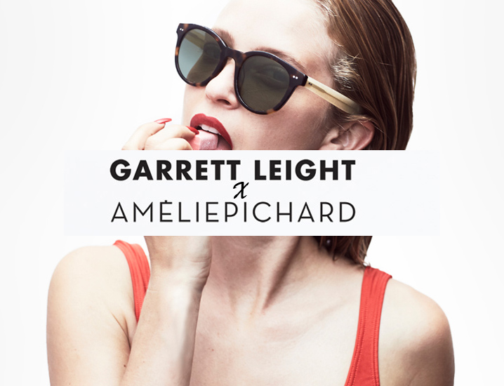 Garrett Leight X Amelie Pichard sunglasses