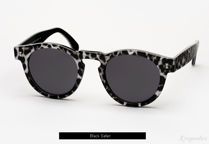 Illesteva Leonard sunglasses - Black Safari