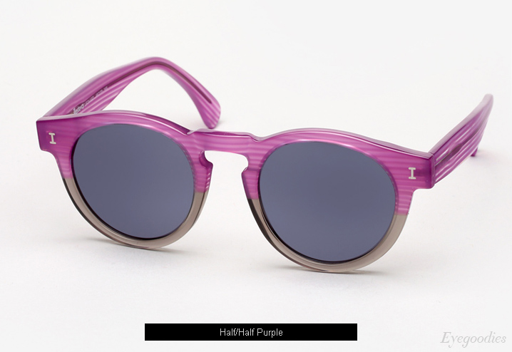 Illesteva Leonard sunglasses - Half/Half Purple