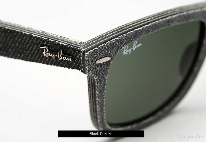 Ray Ban Denim Wayfarer RB 2140 sunglasses - Black