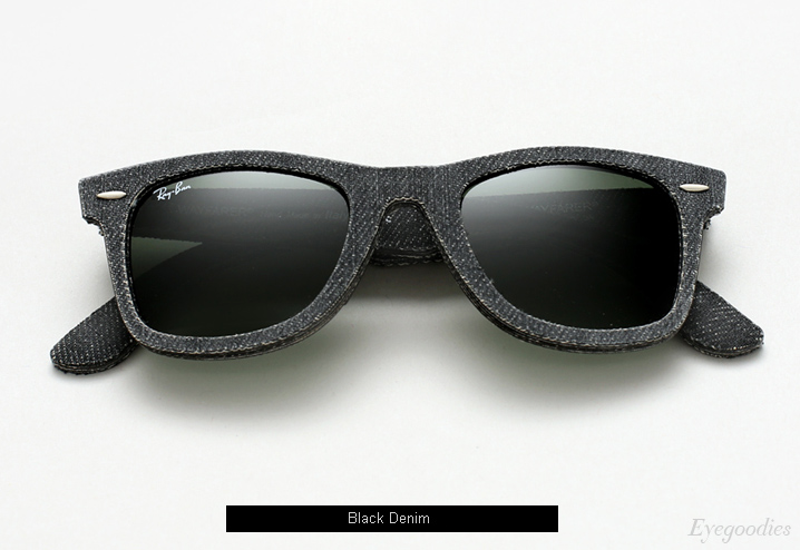 Ray Ban Denim Wayfarer RB 2140 sunglasses - Black