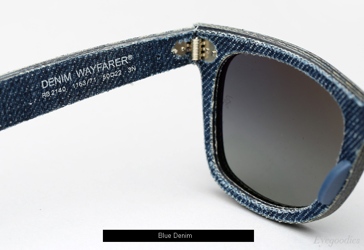 Ray Ban Denim Wayfarer RB 2140 sunglasses - Blue