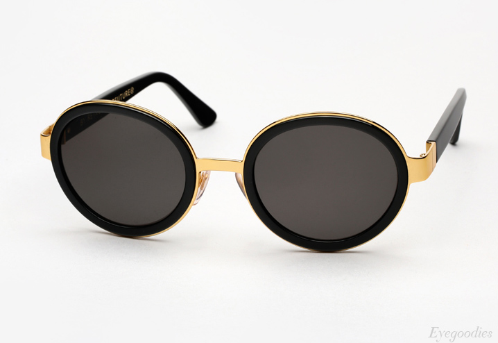 Super Santa Black Sunglasses