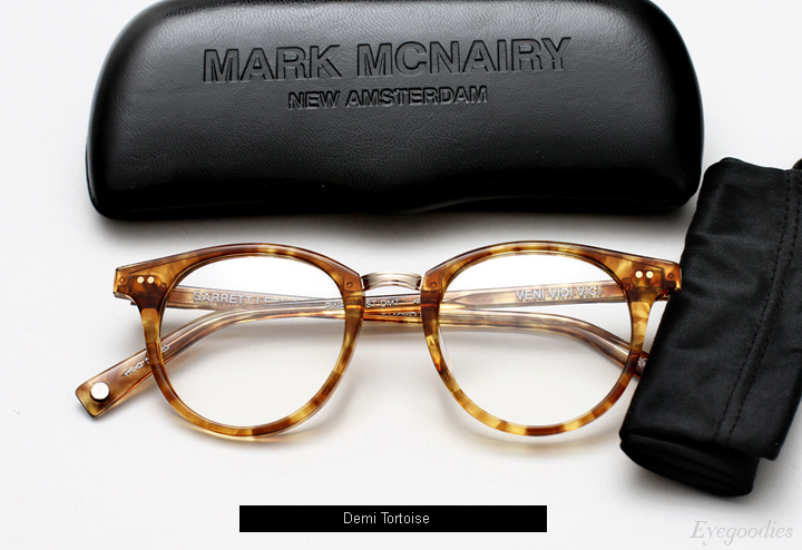 Garrett Leight X Mark Mcnairy Pinehurst eyeglasses - Demi Tortoise