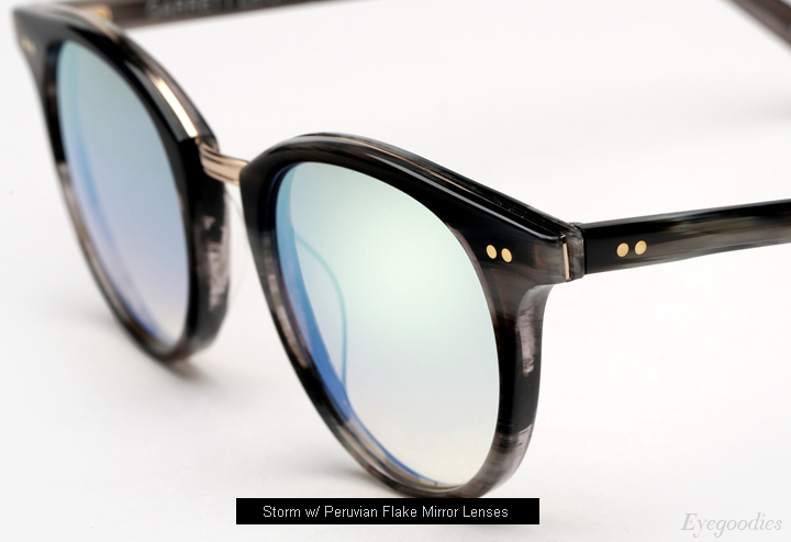 Garrett Leight x Mark Mcnairy Pinehurst sunglasses - Storm