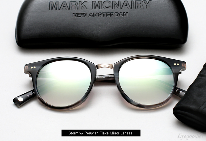 Garrett Leight x Mark Mcnairy Pinehurst sunglasses - Storm