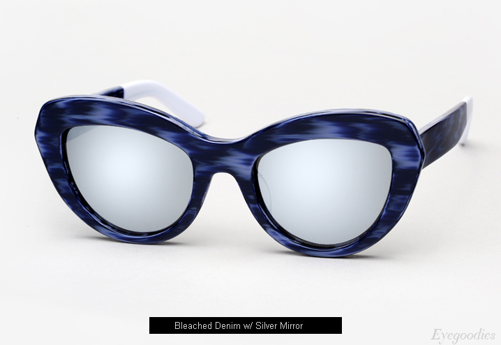 Ksubi Florina sunglasses - Bleached Denim 