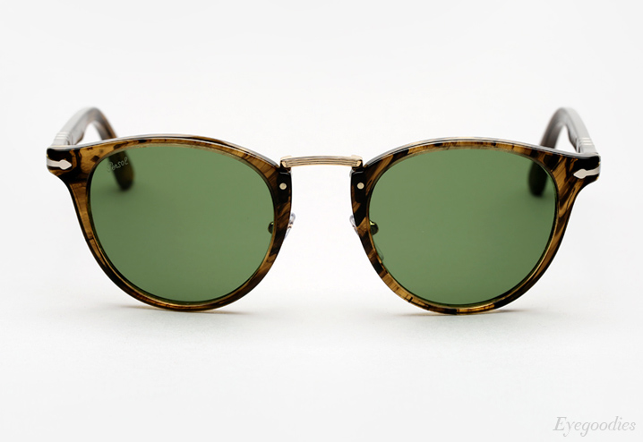 Persol 3108 Typewriter Edition sunglasses - Striped Brown