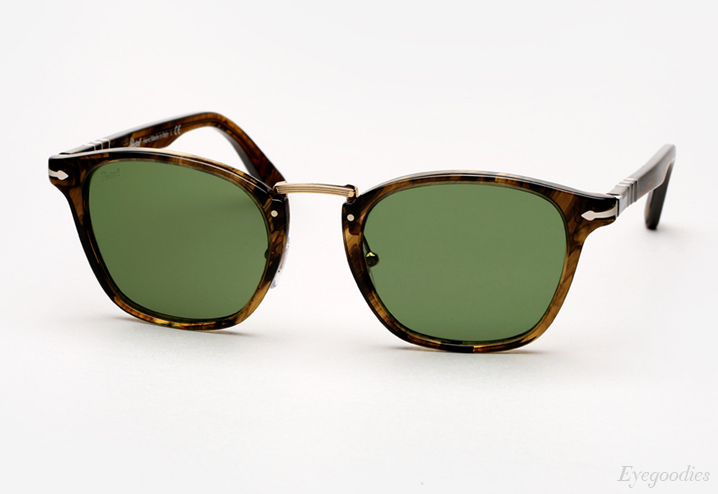 Persol 3110 Typewriter Edition sunglasses - Striped Brown