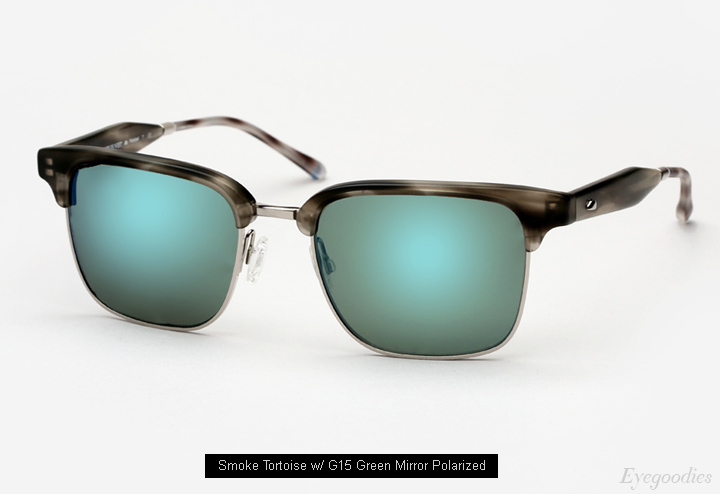 Oliver Peoples West Ajax Sunglasses - Smoke Tortoise