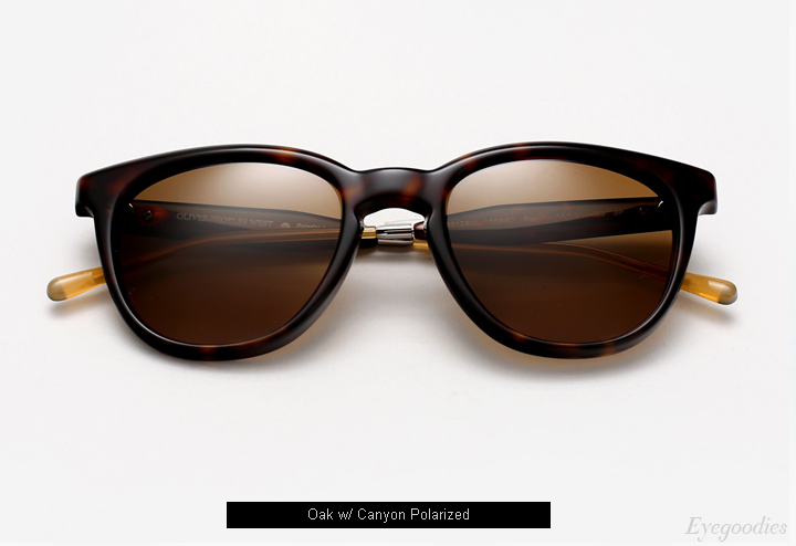 Oliver Peoples West Beech sunglasses - Oak