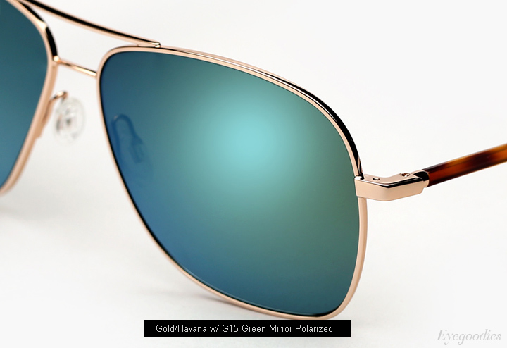 Oliver Peoples West Vanalden Sunglasses - Gold/Havana