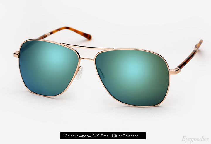 Oliver Peoples West Vanalden Sunglasses - Gold/Havana
