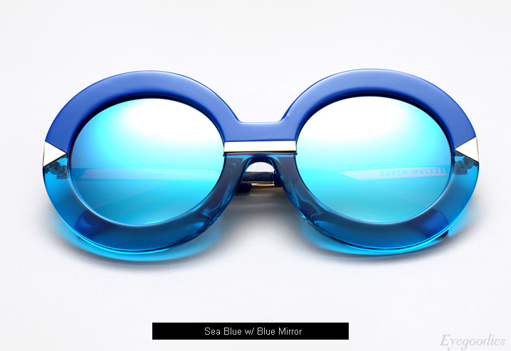 Karen Walker Hollywood Pool sunglasses - Sea Blue