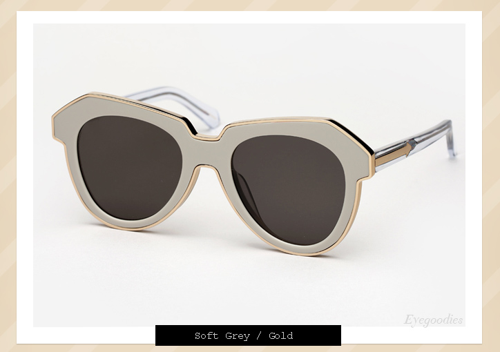 Karen Walker One Astronaut sunglasses - Soft Grey