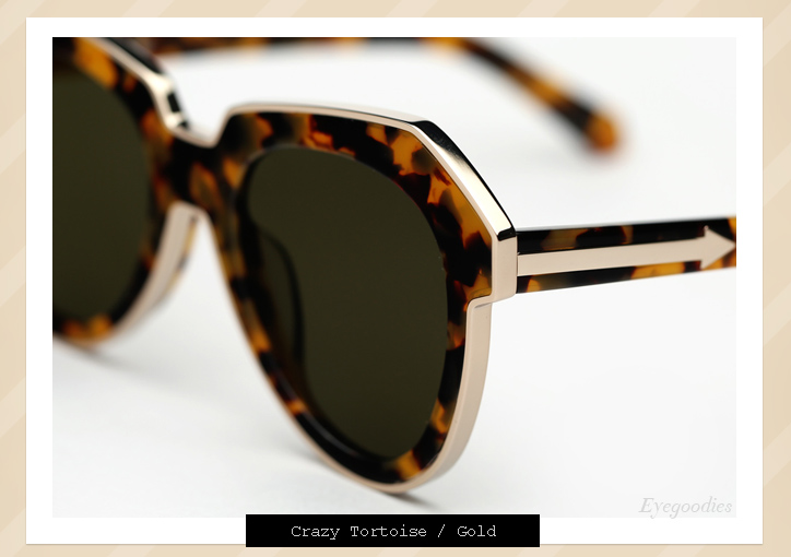 Karen Walker One Astronaut sunglasses - Tortoise