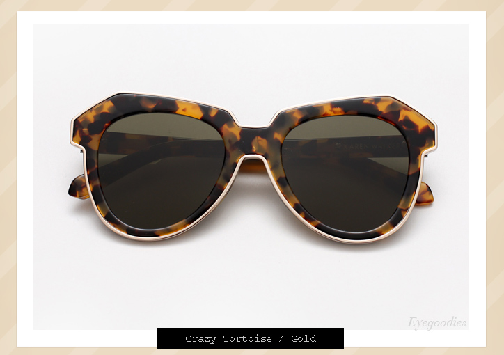 Karen Walker One Astronaut sunglasses - Tortoise