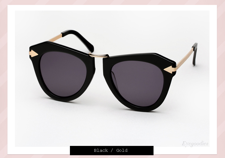 Karen Walker One Orbit sunglasses - Black