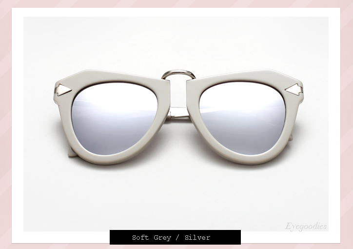 Karen Walker One Orbit sunglasses - soft greyKaren Walker One Orbit sunglasses - soft grey