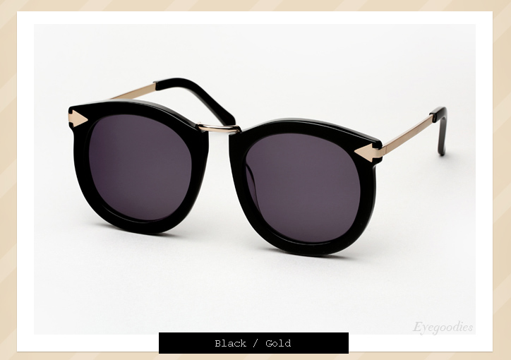 Karen Walker Super Lunar sunglasses - Black