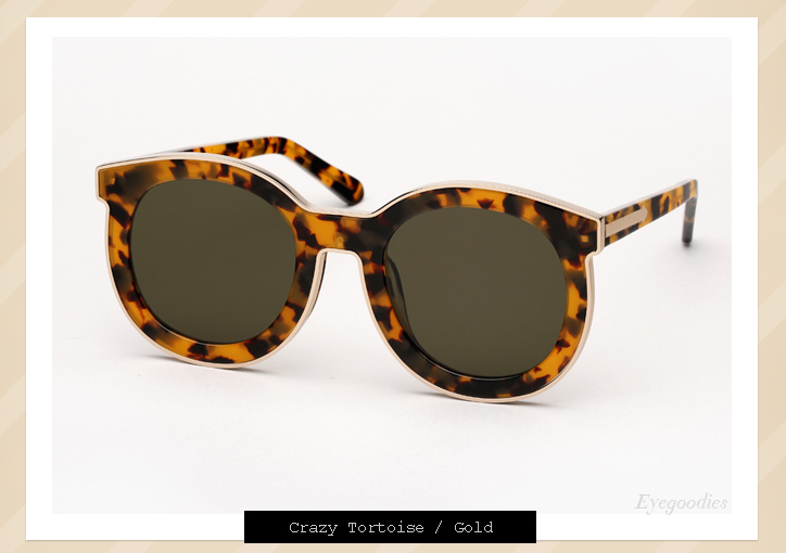 Karen Walker Super Spaceship sunglasses - Tortoise