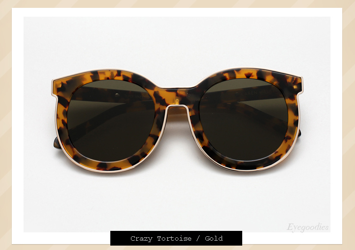 Karen Walker Super Spaceship sunglasses - Tortoise