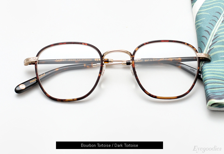 Garrett Leight Grant eyeglasses - Bourbon Tortoise